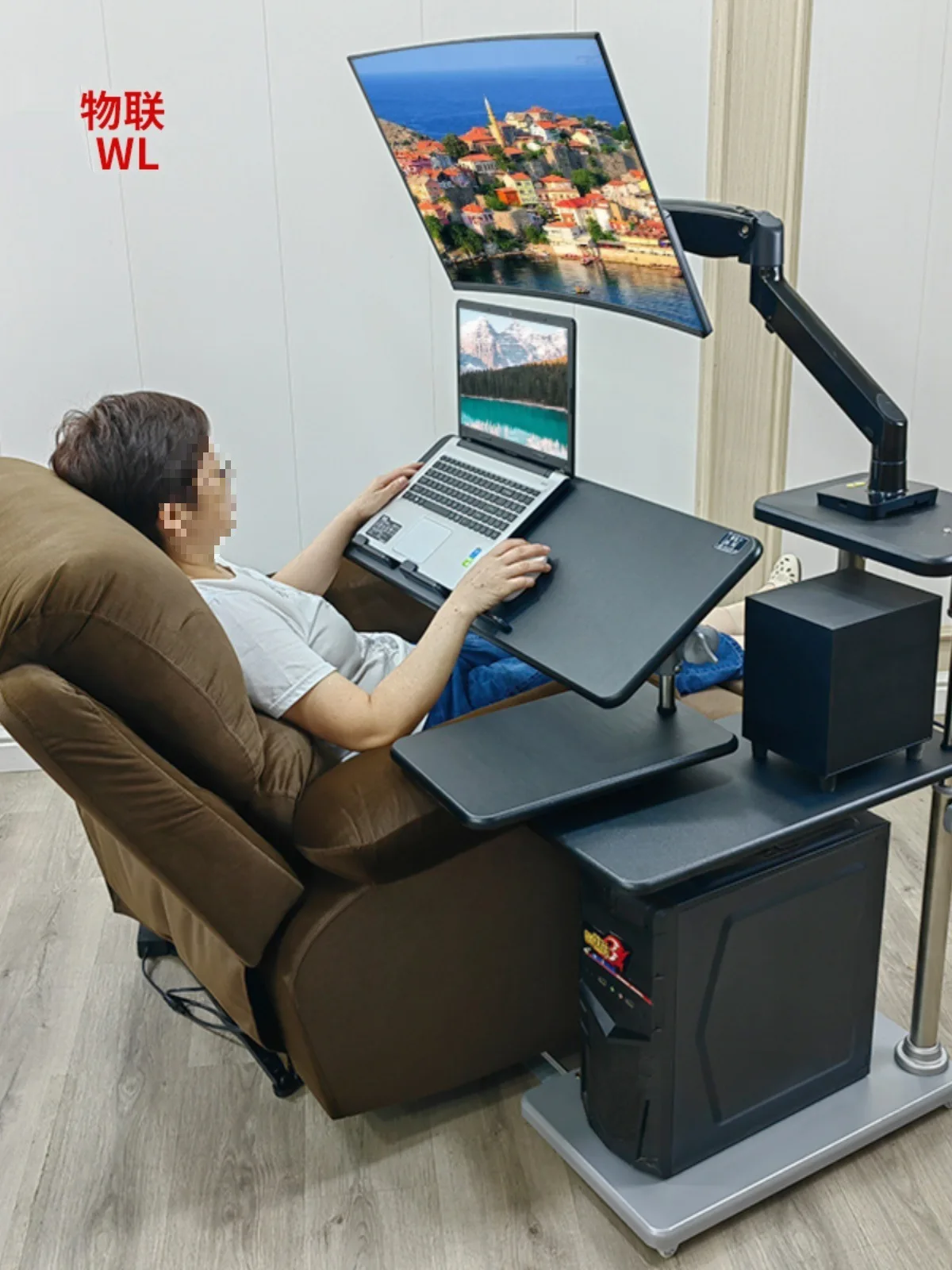 Computer desk Bedside table Lifting table Lazy table Robotic arm bracket Cockpit suspension bracket