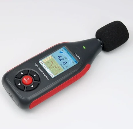 Sound Level Meter Professional Decibel Tester for Engineers Musicians High Precision Digital Noise Monitor with Data Storage