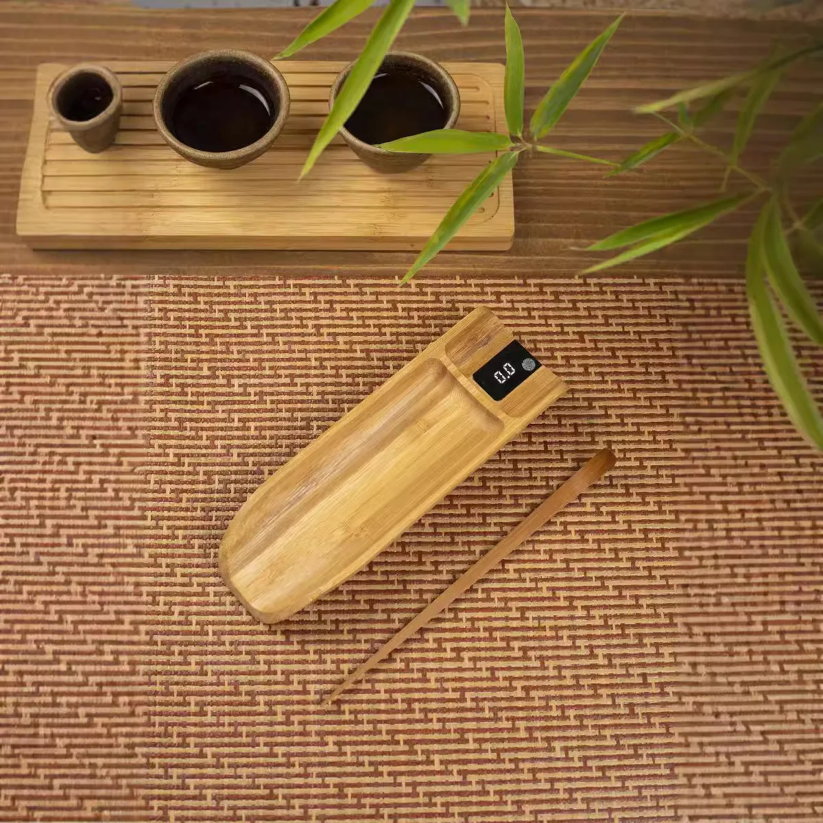 전자 저울 차 저울 선물 차 세트 대나무 쿵푸 세트 고정밀 소형