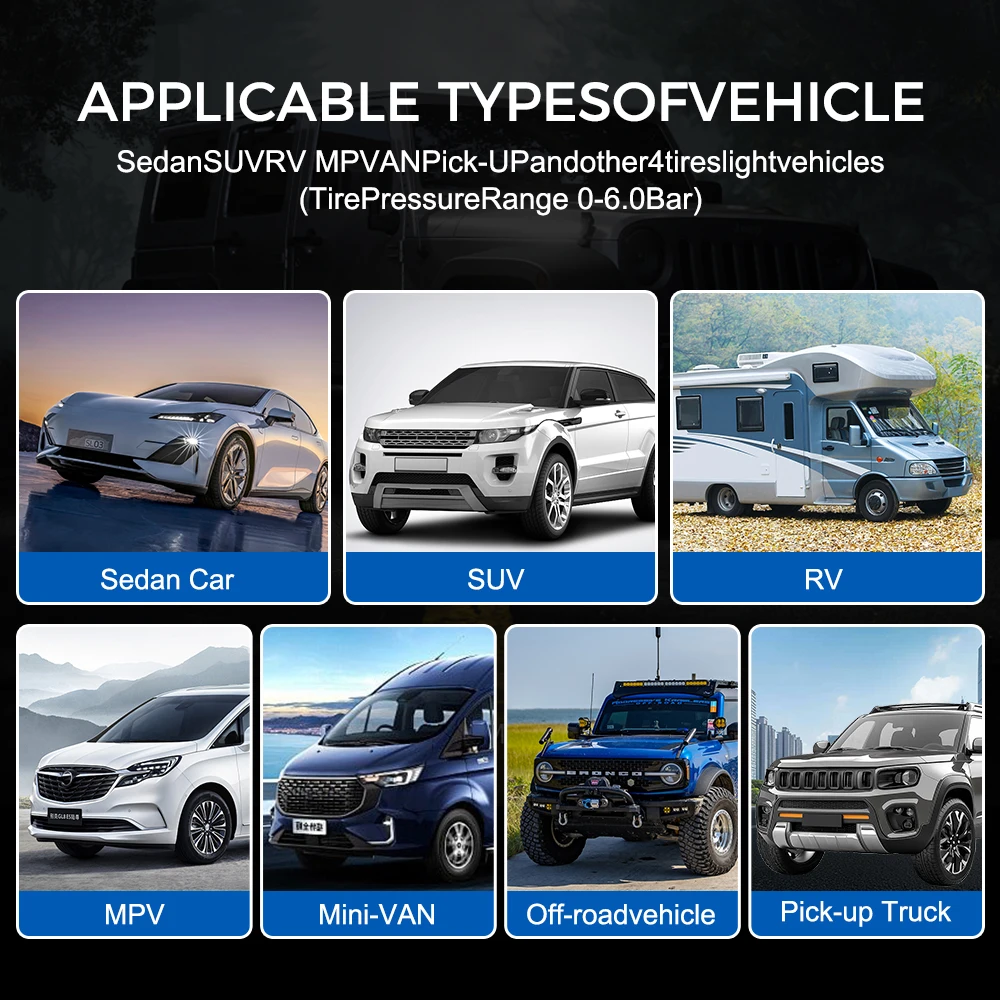 Sistema di monitoraggio della pressione dei pneumatici Avviso di temperatura Allarme di sicurezza automatico TPMS per auto Risparmia energia solare Sensore di pressione dei pneumatici del carburante