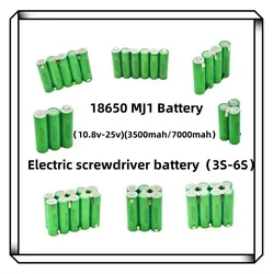 2024  3 3s2p 4s2p 5s2p 8.4v 3.7V 10.8V 16.8v 18V MJ1 Battery Pack  18650 3500 MAh Battery  for 18V Screwdriver Battery