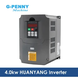 220v 4.0kw VFD Variable Frequency Drive VFD / Inverter 1HP or 3HP Input 3HP Output 380v frequency inverter