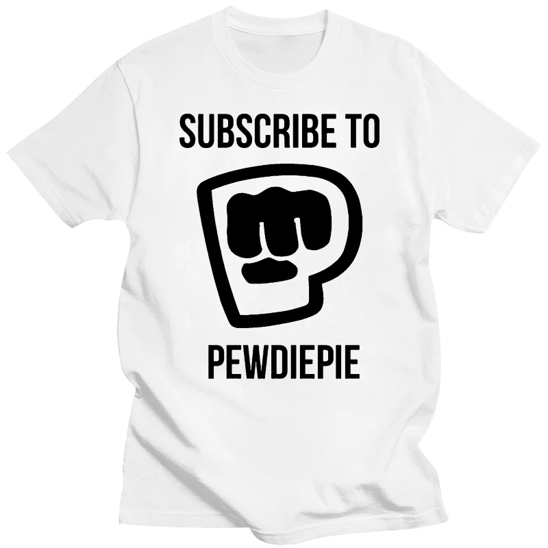 Men Short sleeve tshirt Subscribe to Pewdiepie   Pewdiepie   T Shirt Women t-shirt