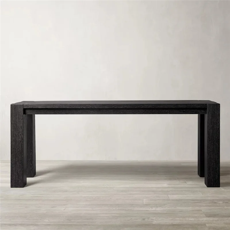 

！@Simple Modern Living Room Furniture Wood Frame Side Table Bedside Table Shelf Console