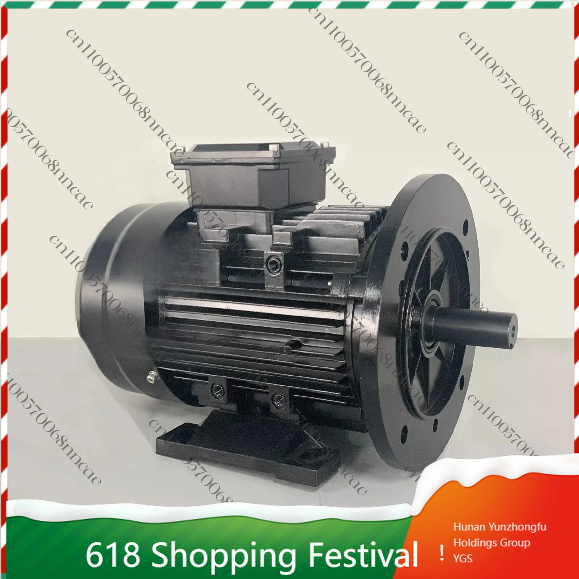1.5kW 48V DC Brushless Motor, High Power Electric Motor for Electric Flat Car, New Energy Industrial Traction Motor