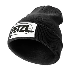 Petzl logo Knitted Cap Icon Snap Back Hat Beach Big Size Hat Luxury Woman Men's