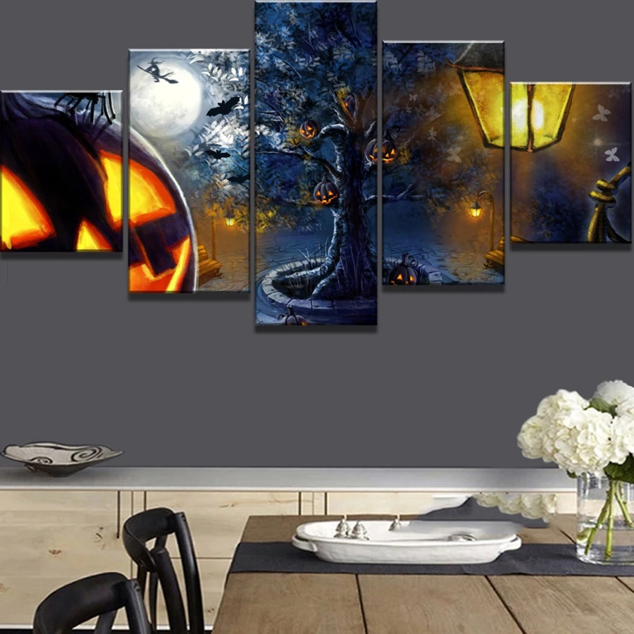 DIY 5D Diamond Painting 5Pcs Landscape Series Full Drill Square Embroidery Mosaic Art Picture Of Rhinestones Home Decor Gifts