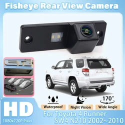 Rear Camera For Toyota 4 Runner SW4 N210 2002~2007 2008 2009 2010 HD Night Vision HD CCD Rear View Camera license Plate Camera