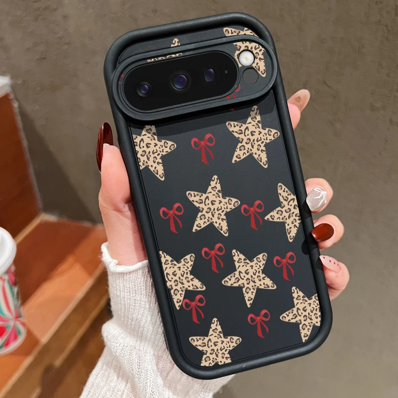 Colored Stars Pattern TPU Phone Case For Google Pixel 10 9 8 Pro 9A 8A 10 9 Pro XL Pixel 7A 7 Pro Shockproof Soft Silicone Cover view 2