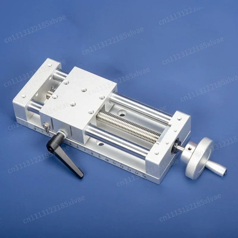 Manual Slide Module T-screw Hand Crank, Digital Display XYZ Linear Fine-tuning, Cross Precision Guide