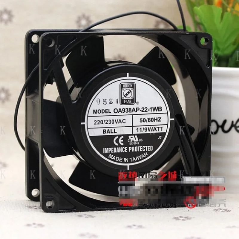 C    1pcs  for ORION 0A938AP-11/22-1WB 9238 230V 9 cm AC dual voltage fan