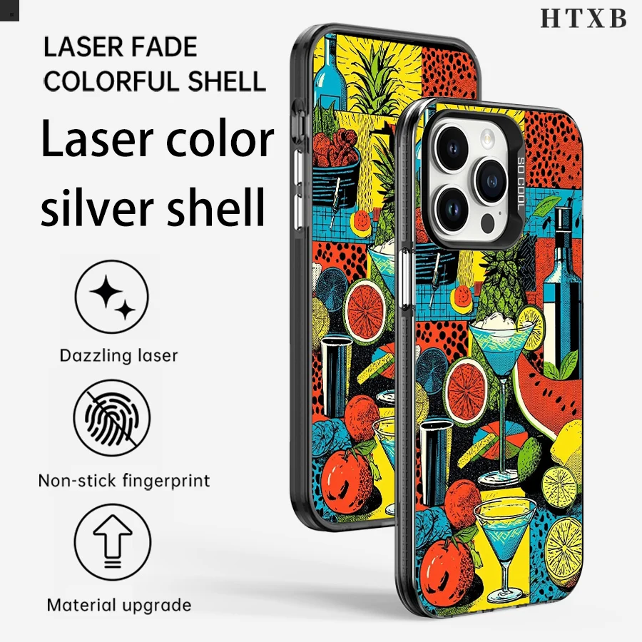 Watermelon in a stemmed glass iPhone 17 to 11 Pro Max Plus