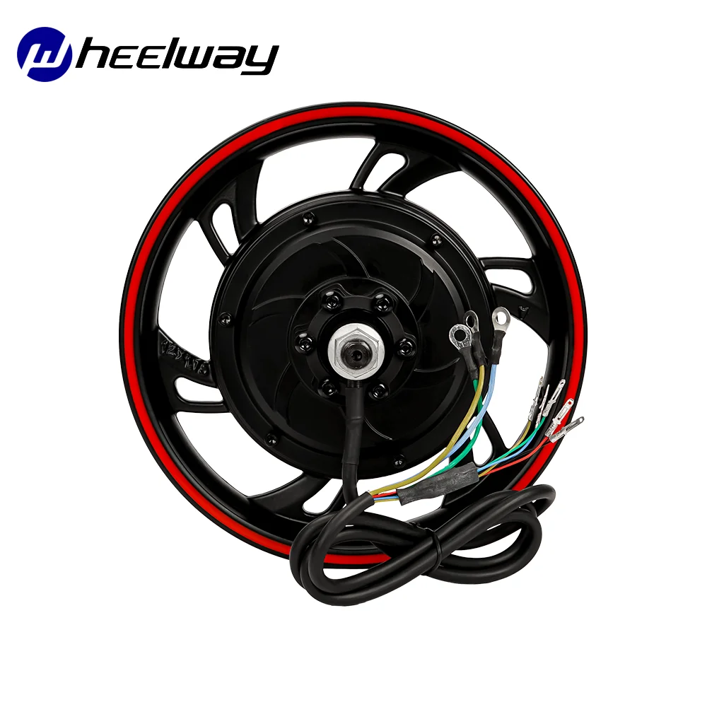 12 Inch 36V/48V/60V72V 800W-1500W Electric Bicycle Hub Motor 135mm Open Size Scooter Motor Electric Bicycle Wheel E-bike