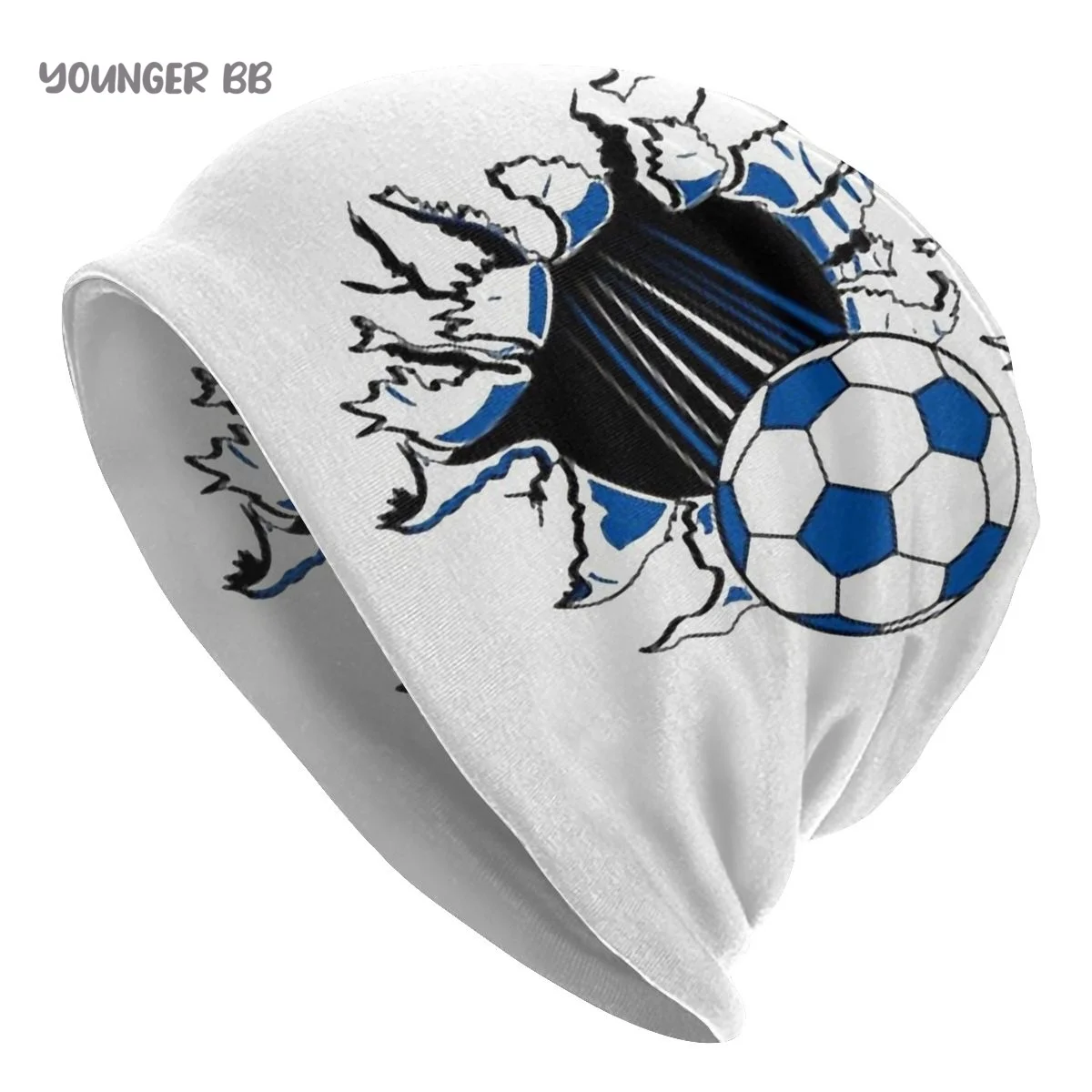 Football Sports Men Women's Beanie Hats Soccer Knitted Hat Hip Hop Earmuff Bonnet Street Skullies Beanies