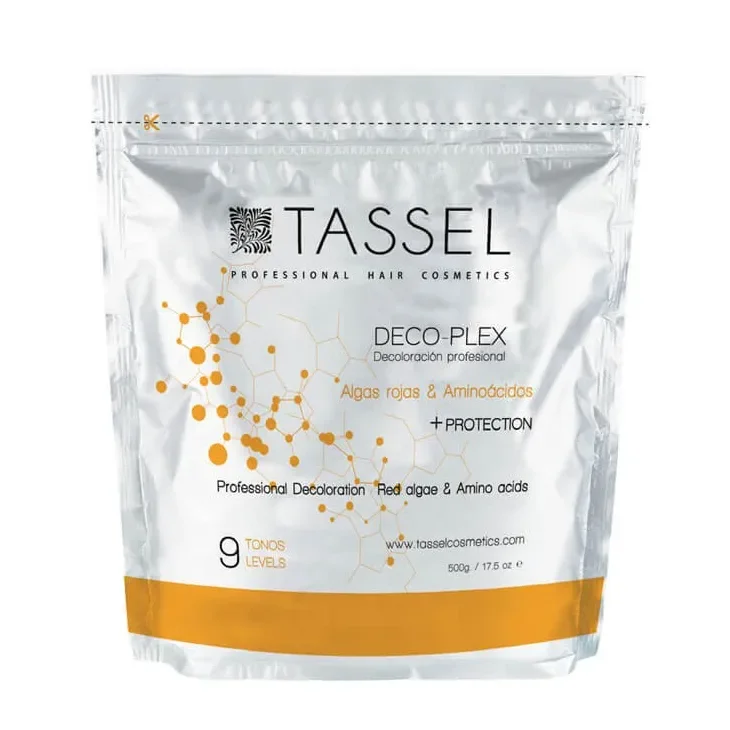 DECOLORACION CON PLEX DE PELO TASSEL 500G