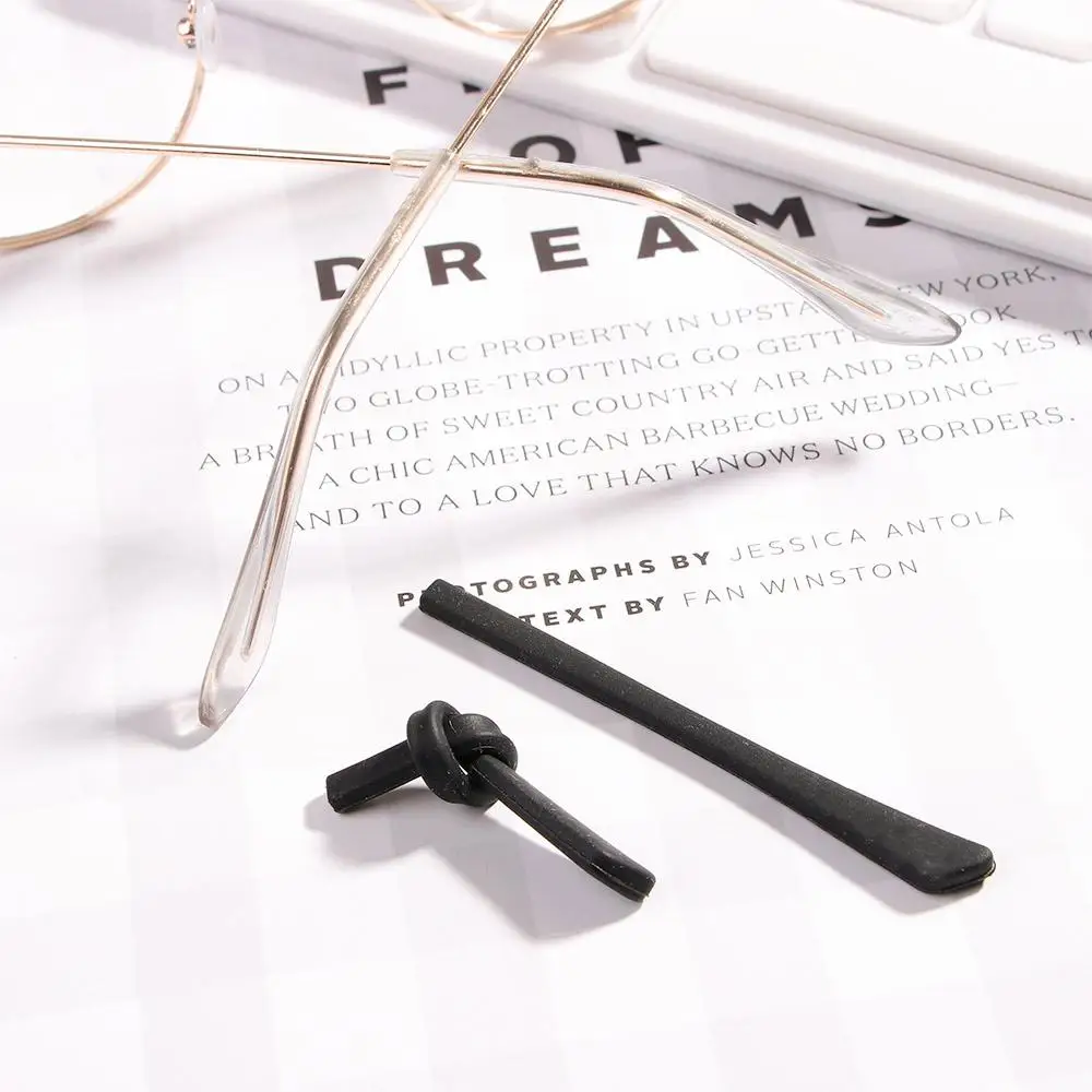 Anti-Rutsch-Brille, Silikon, Ohrbügel, Brille, Ohrbügel, Tipps, Röhren