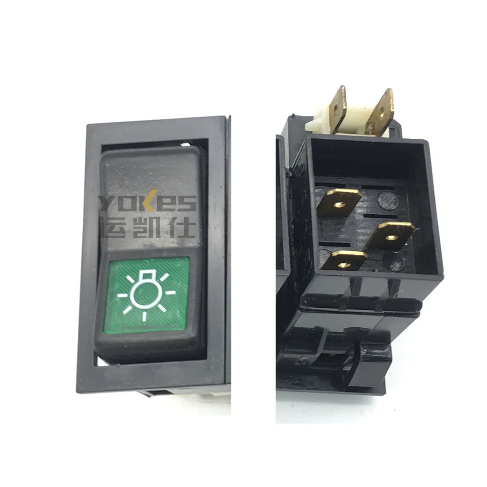 Excavator Rocker Switch Wiper Headlight Speed Control Switch For DOOSAN