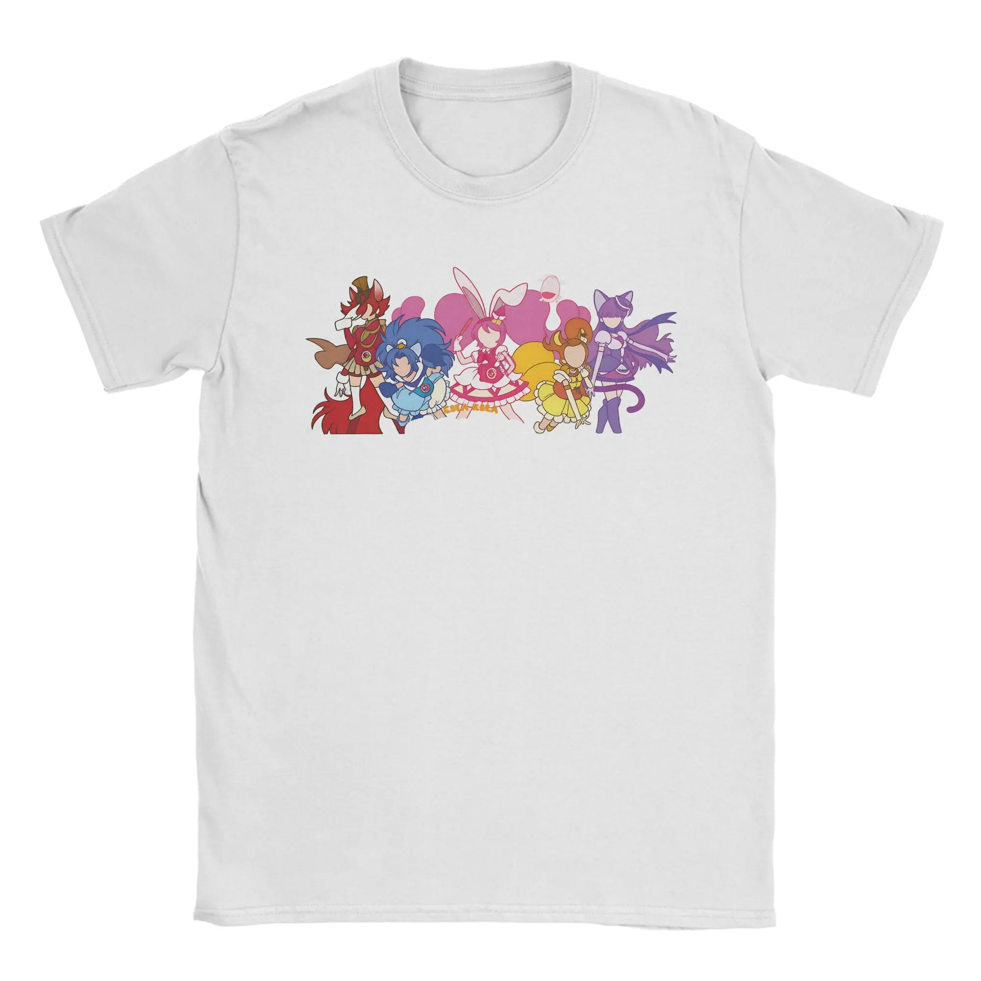 2026 New Hot Summer Fun Anime Sky Precure T-Shirts Men Round Neck T Shirts  Short Sleeve Tees Birthday Present Clothing