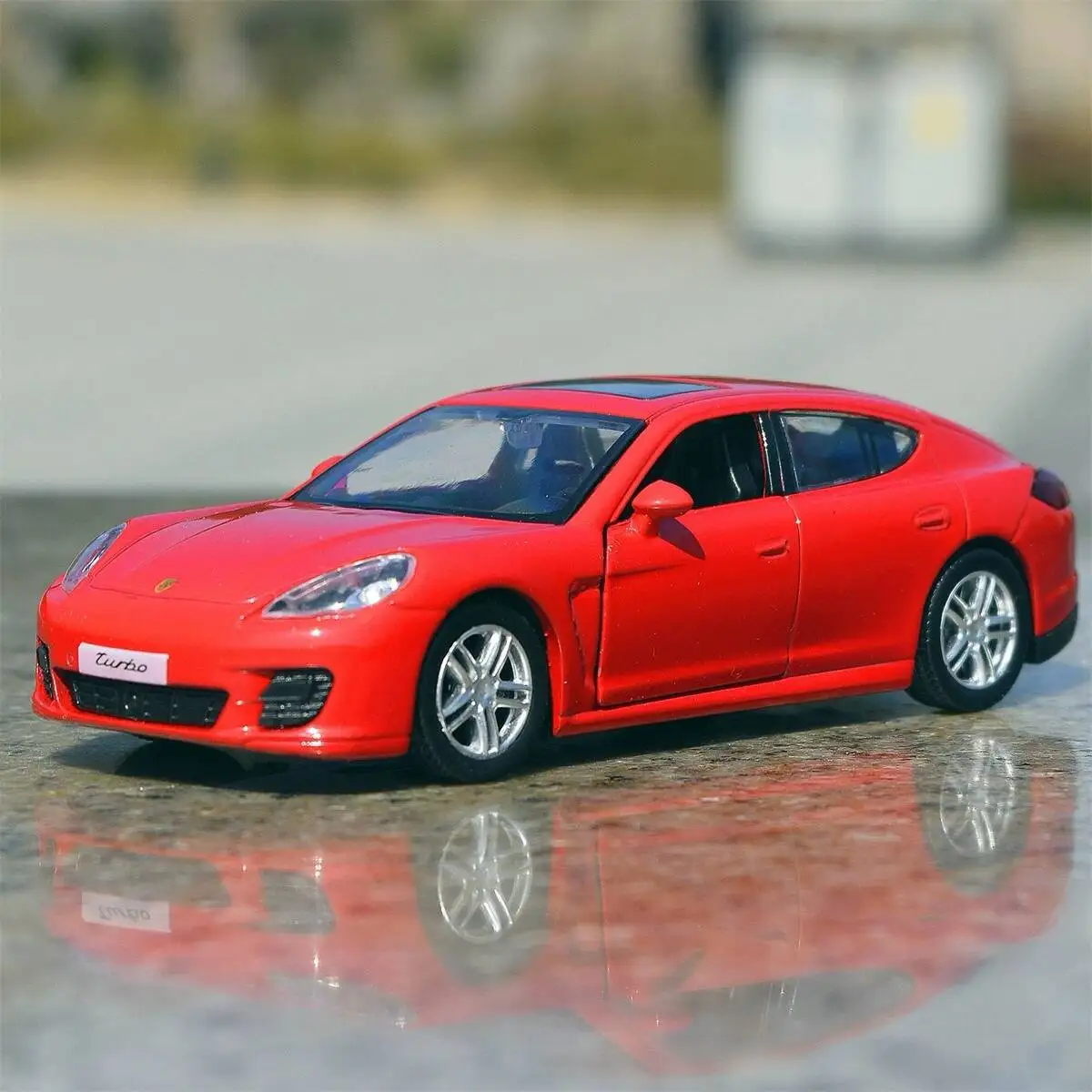 Porsche Panamera Turbo Coupe Simulation Diecast & Toy Vehicles Pull Back Car RMZ city 1:36 Alloy Car Model Gifts For Children