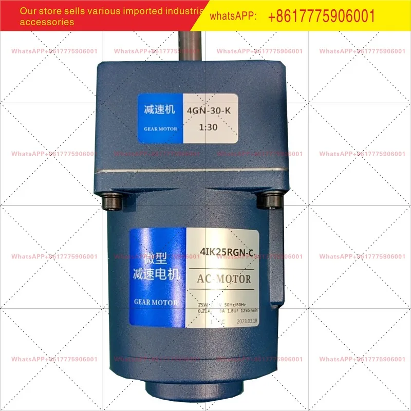 

GEAR MOTOR AC MOTOR Micro AC Speed Control Motor 25W 4IK25RGN-C/4GN30K