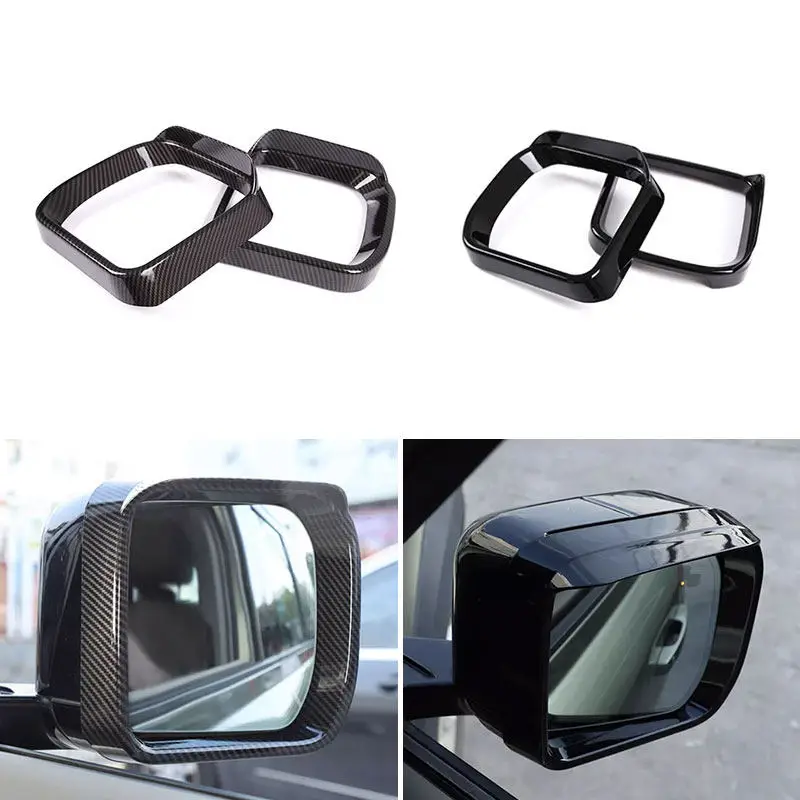 For Land Rover Defender 90 110 2020 2021 2022 2023 2024 Car Accessories Side Rearview Mirror Rain Block Eyebrow Frame Trim Cover