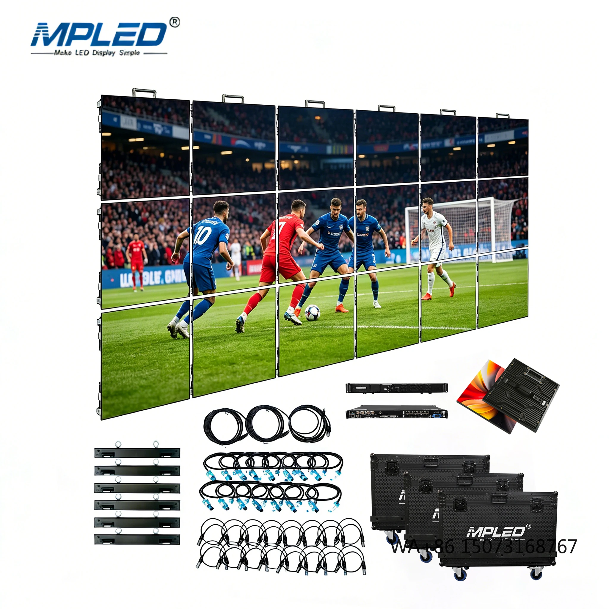 

MPLED Rental Stage LED Display IP65 Design P2.6 P2.97 P3.91 P4.81 Outdoor P3 Led Panel for Events Led Screen Video Wall Prices