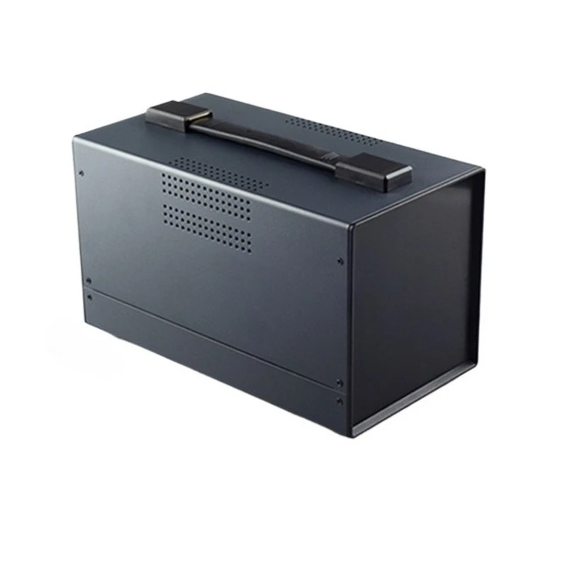 PNA-06 Metal Chassis Enclosure 150x160x275mm, Desktop Sheet Metal Electrical Junction Box Housing with Handle