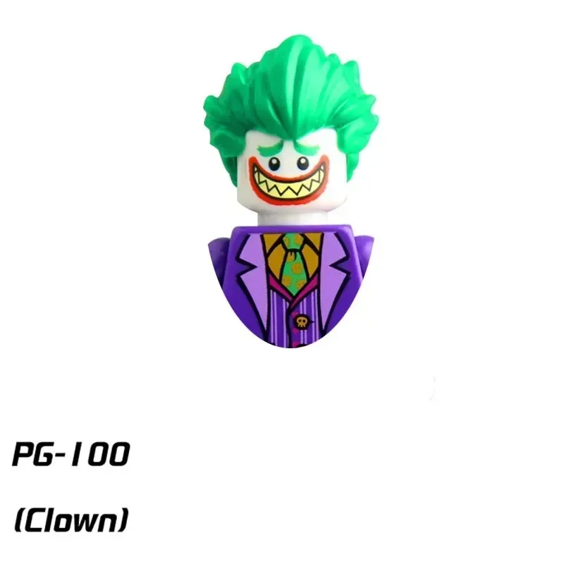 Super Hero Clown Poison Ivy Batman Harley Quinn Catwoman Robin Bricks Cartoon Character building block Birthday Present