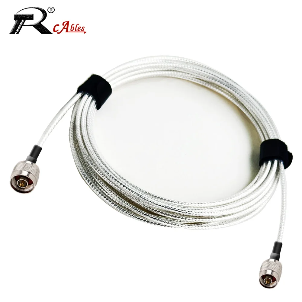 RF Coax RG316 Cable N Male to Waterproof N Female Connector 50Ohm Low Loss Jumper Pigtail 3G/4G/5G/LTE Antenna Extension Cable