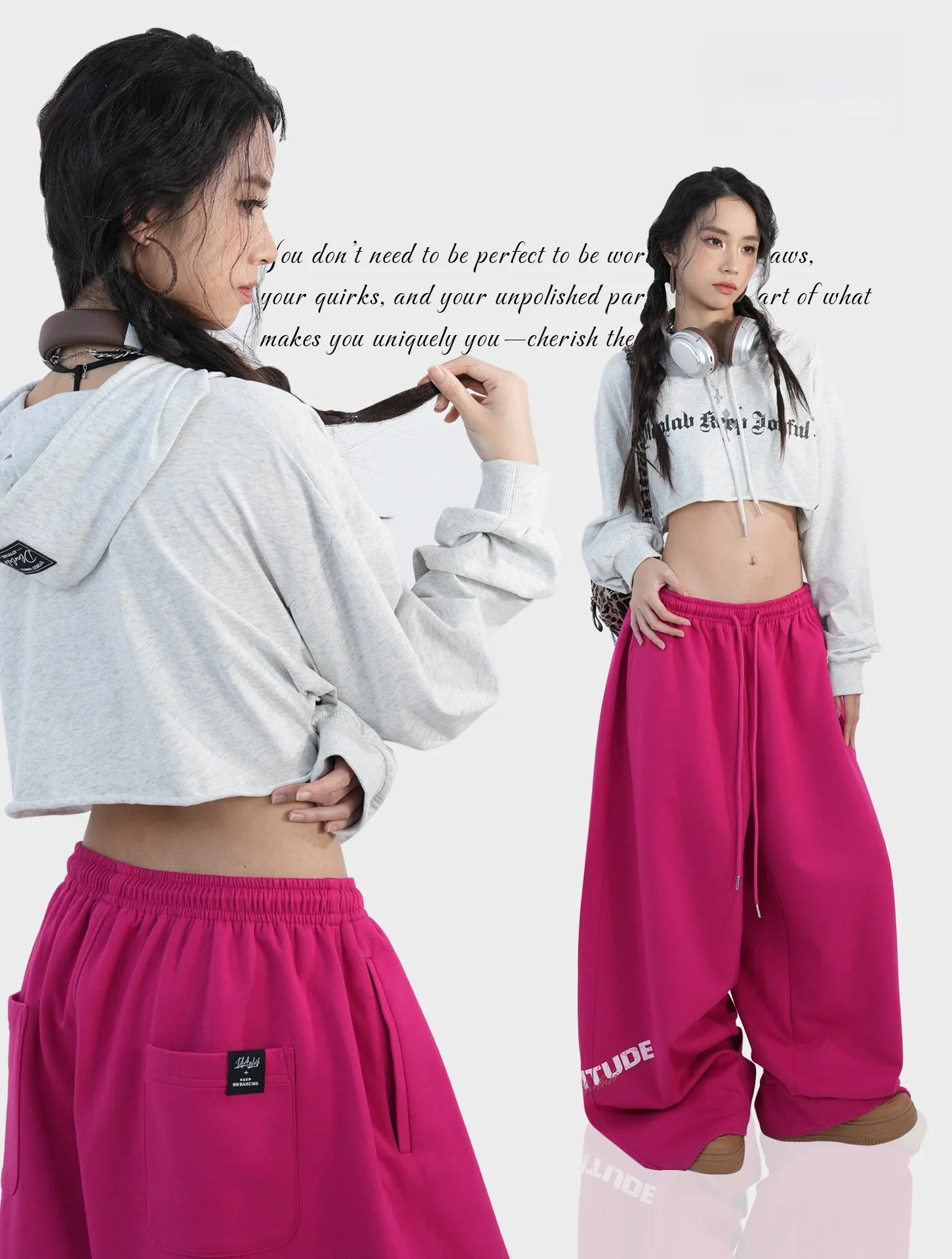 

Модная женская толстовка Hot Girl Street Dance от оригинального бренда Jazz, с длинными рукавами, свободного кроя, из хлопка, не мнущаяся, зимняя куртка