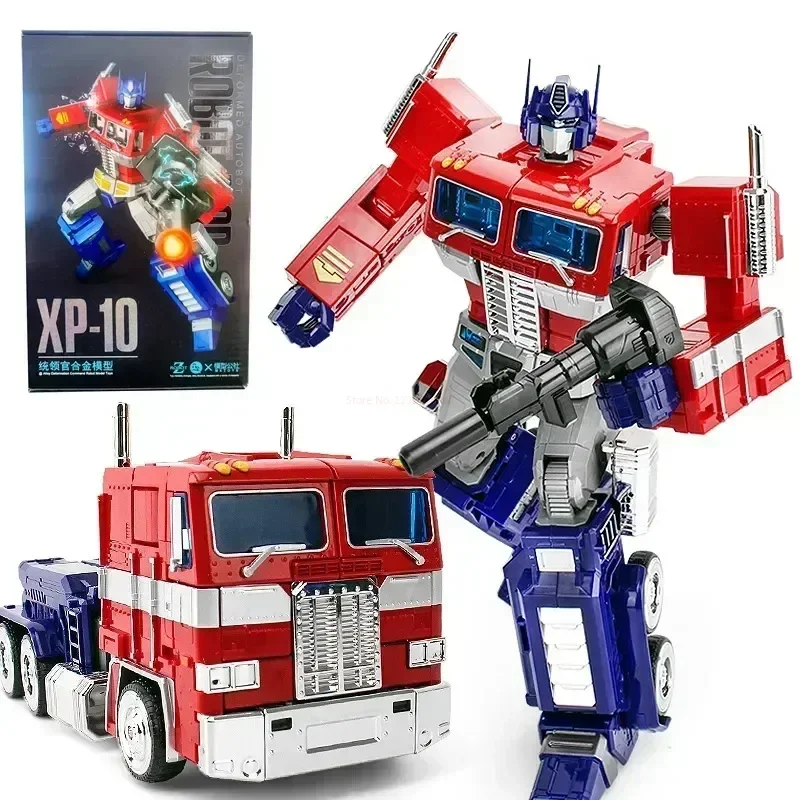 XP13XP14XP10XP15 Commander Commander Prime Meesterwerk Transformatie Action Figure Speelgoed Filmmodel KO Vervorming Auto Robot