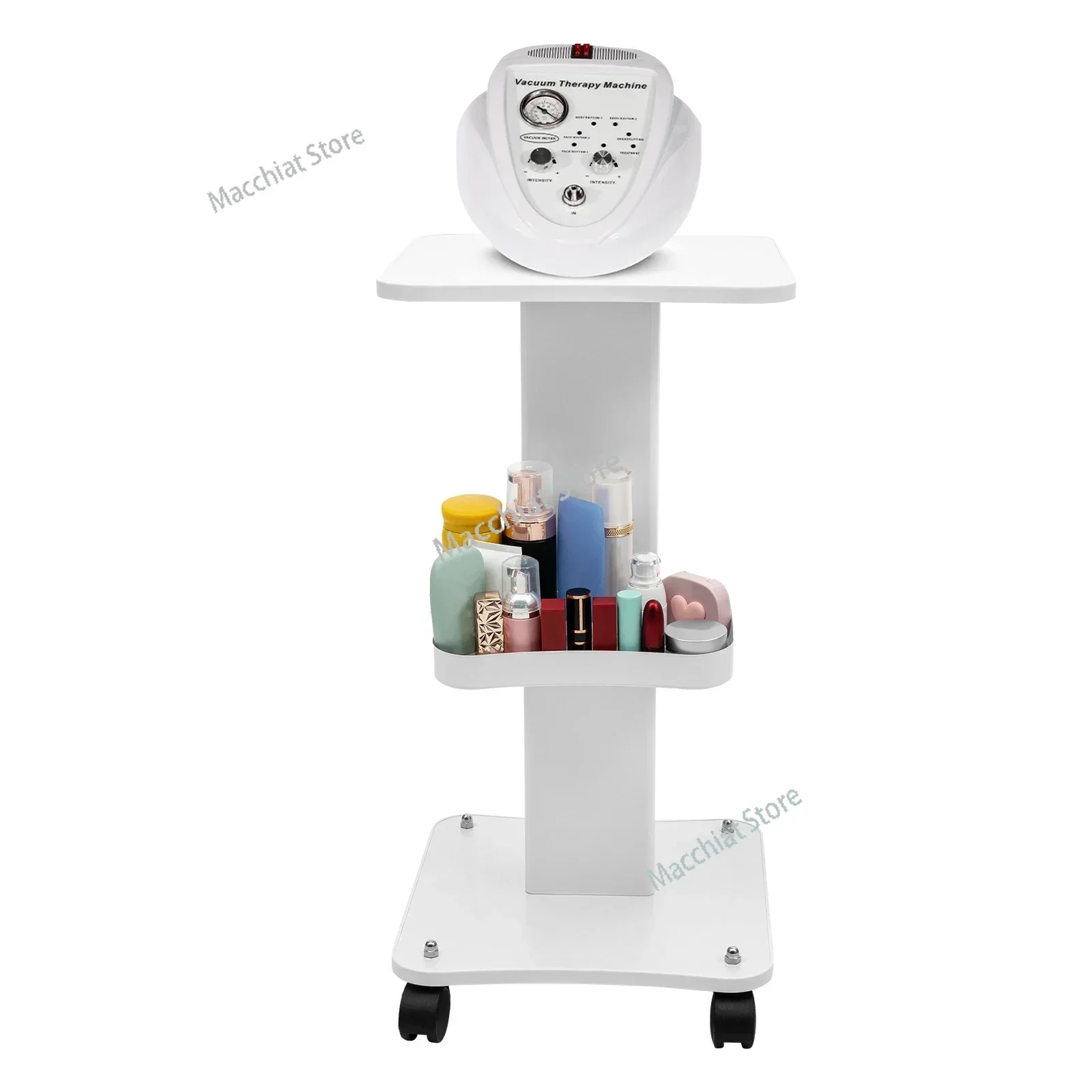 Rolling Cart Organizer Trolley Storage  SPA Machine  Stand Device 360°Rotatable Beauty Salon   Equipment