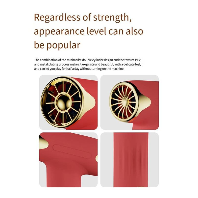 O fã do jato do turbocompressor do motor sem escova mini, ventilador poderoso, portátil, exterior, velocidade do vento, canal, fácil instala, 100000 RPM, 20m