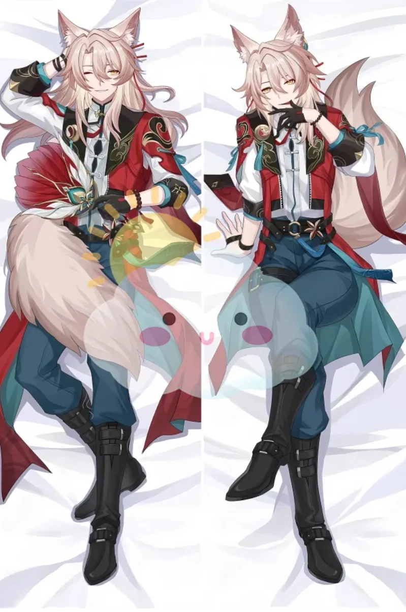 

Honkai: Star Rail Impact Game Jiao qiu Косплей Dakimakura наволочка обнимающая реквизит для тела