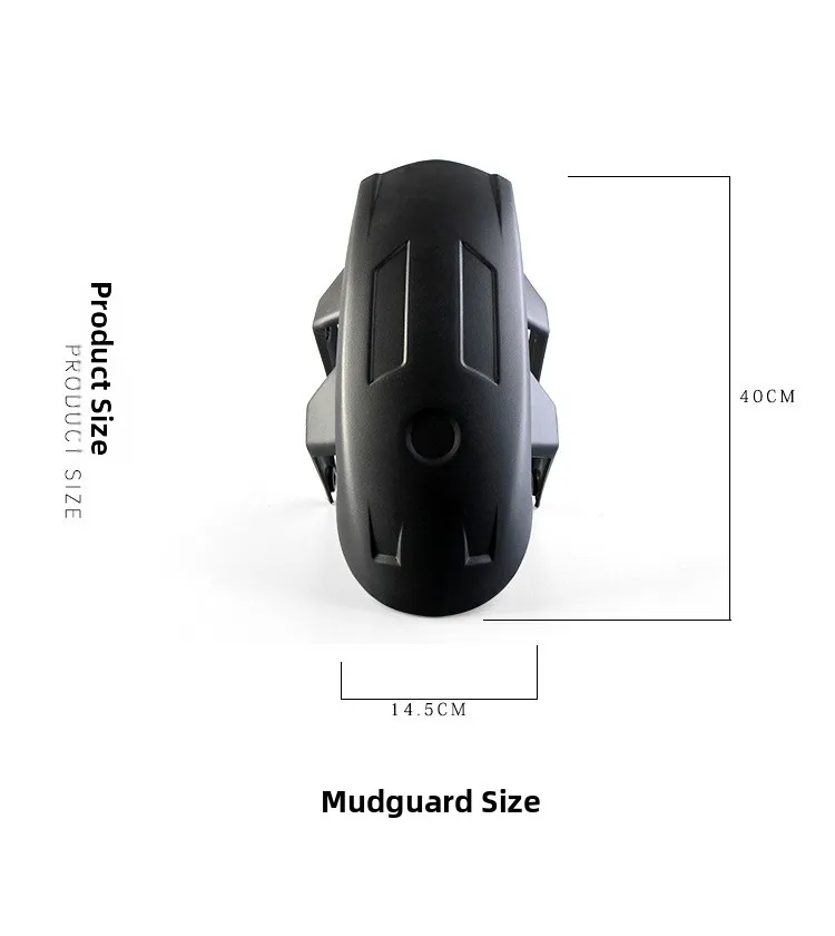 Motorcycle Modification Part Small Monster Great Prince MSX125 Mudguard CB190 Eye of the  Rear Sand Board Water Shield