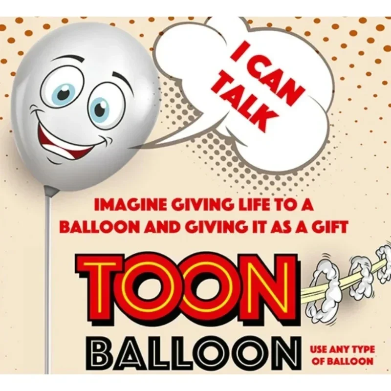 

Toon Balloon by Gustavo R Stage Magic Trick Magia Magie Magica Magicians Prop Accessory Illusion Gimmick Tutorial