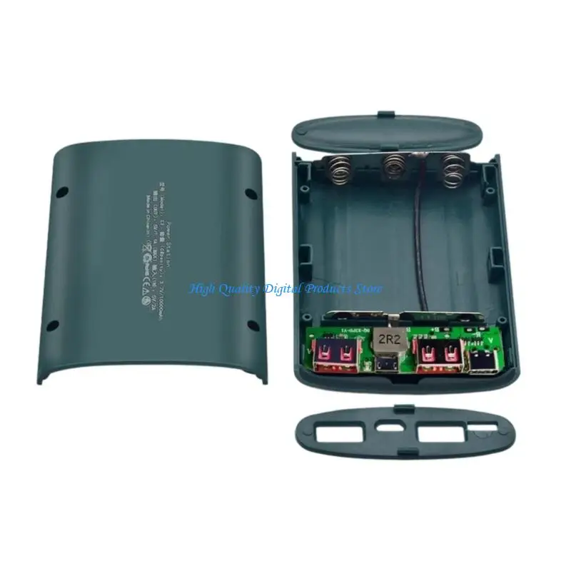 

Корпус для аккумуляторов U2JE DIY включает в себя порты типа C и USB, чехол для аккумуляторов с быстрой зарядкой, удобный для