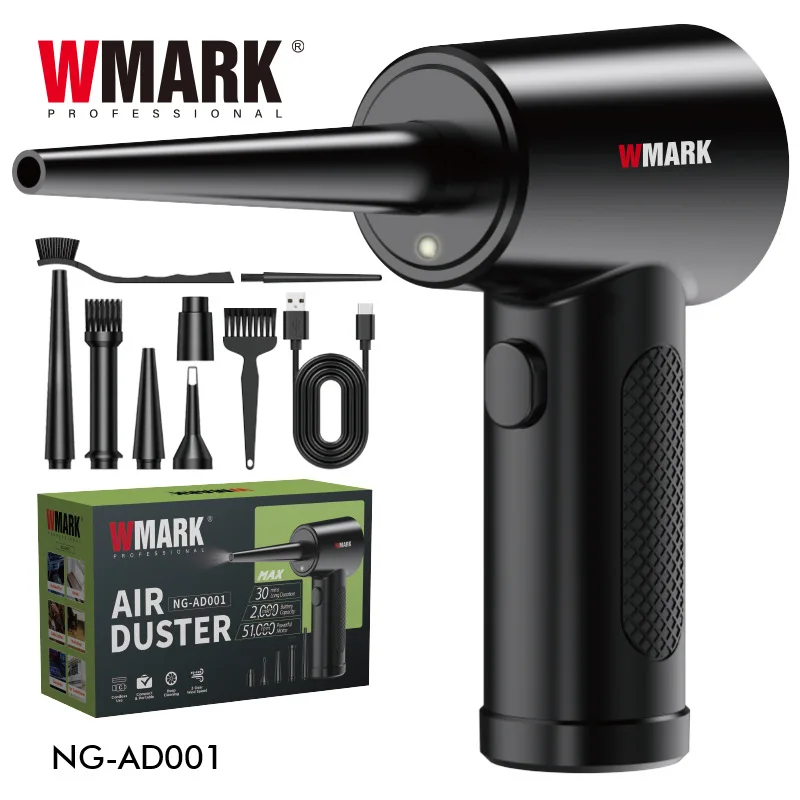 WMARK Violent Turbine Fan Mini Outdoor Handheld Fan High-speed Blower Dust Blower NG-AD001