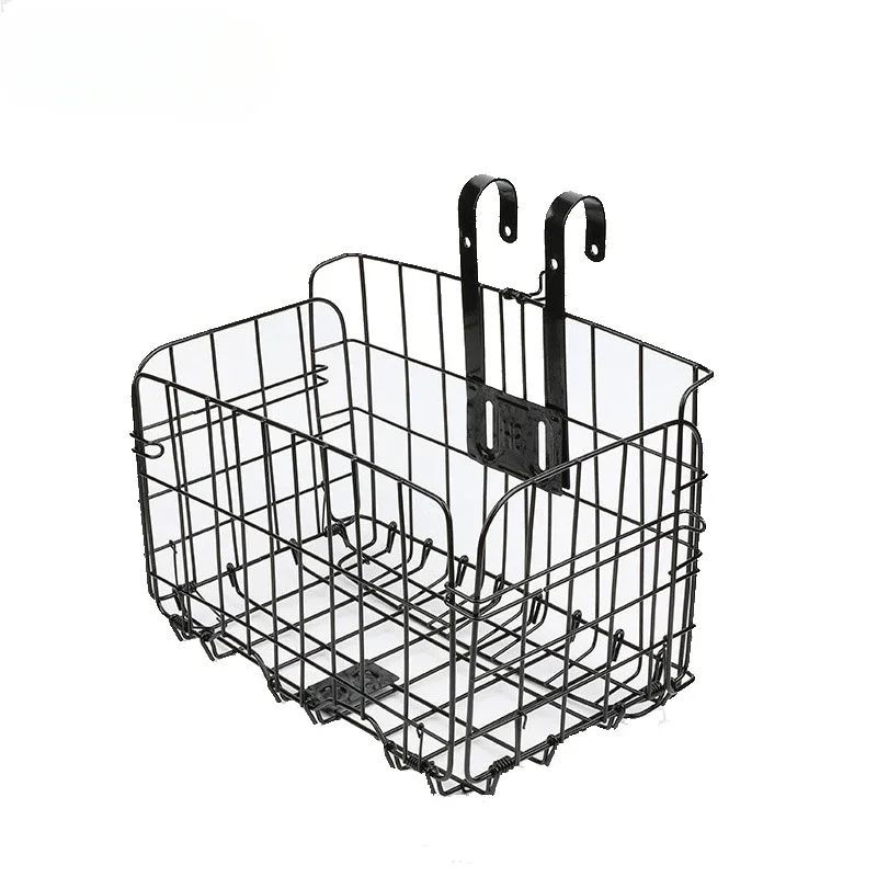 

Mountain Bike Folding Hanging Basket, Bicycle Basket, Front and Rear Hanging Thickened Side Trailer Basket Bicyle Accessories