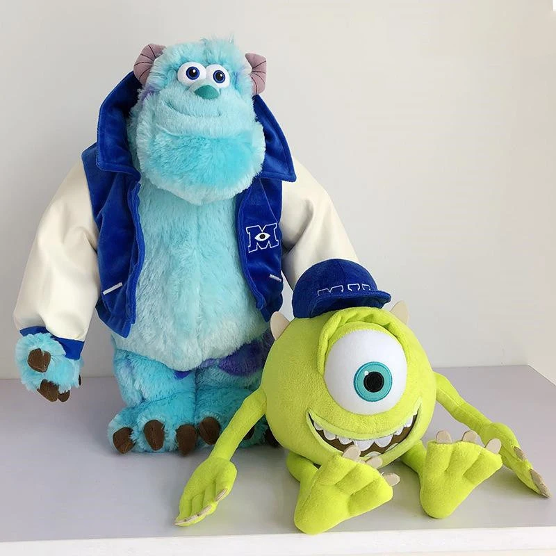 Disney Monsters University Plush Toys James P Sullivan Peluche Mike Wazowski Doll Monsters Inc Stuffed Toys For Children Gift