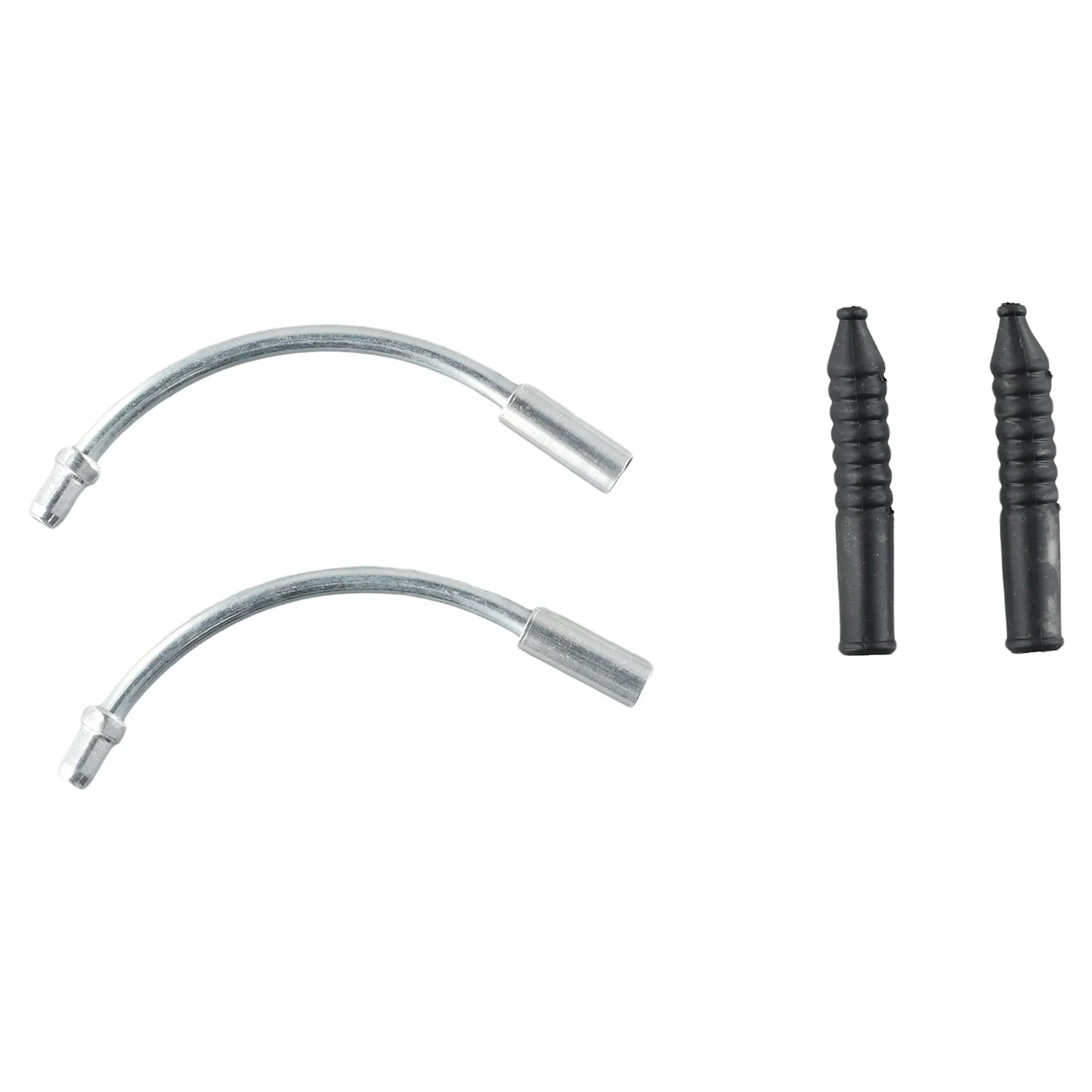 

10 Pcs Bicycle V-brake Bend Pipe Dust Cover 110 Degree Bend Dustproof Wear-resistant Bicycle Protective Cover Accessories