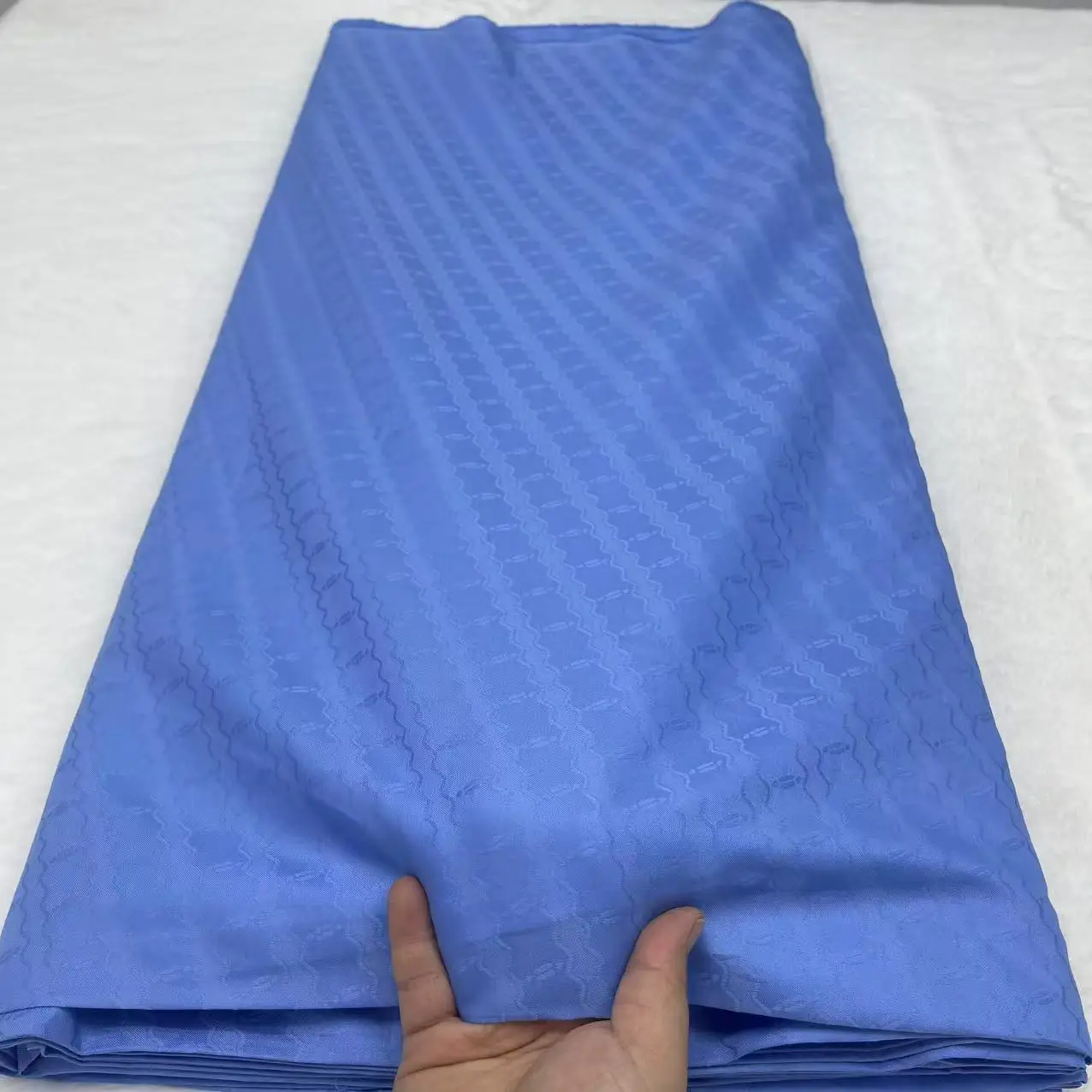 

Нигерийская ткань для мужчин, 2029, парча из чистого хлопка, мягкий материал, африканская мужская ткань, материал с срочным узором для свадьбы