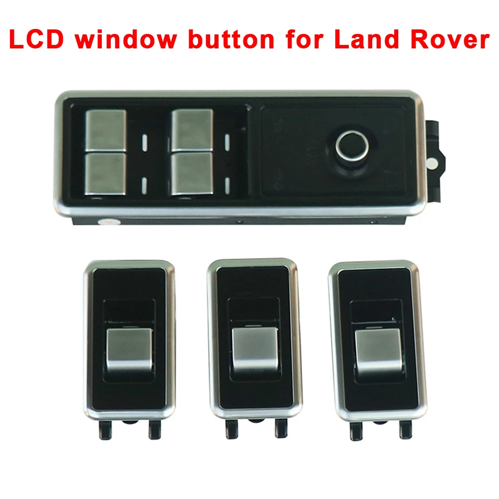 LCD Window Switch Lifting Control Button For Land Rover Range Rover Vogue / Sport / Discovery 5 2013-2018