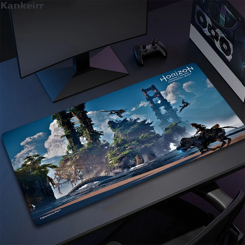 Horizon Zero Dawn Gaming Mouse Pad HD Gamer Mouse Mat Large Mousepad XXL Desk Mat Computer Keyboard Mats Table Carpet MausePads