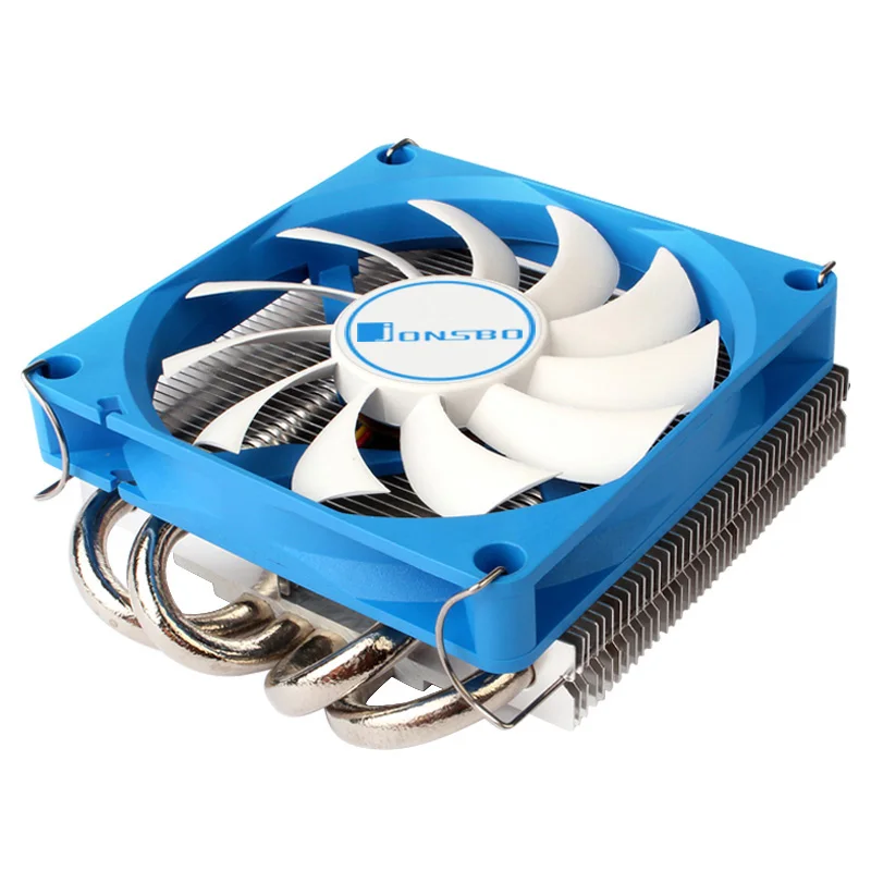 

Mute Ultra-Thin Lower Pressure AM4 Pin Temperature Control Heat Pipe CPU Radiator ITX All-in-One Fan