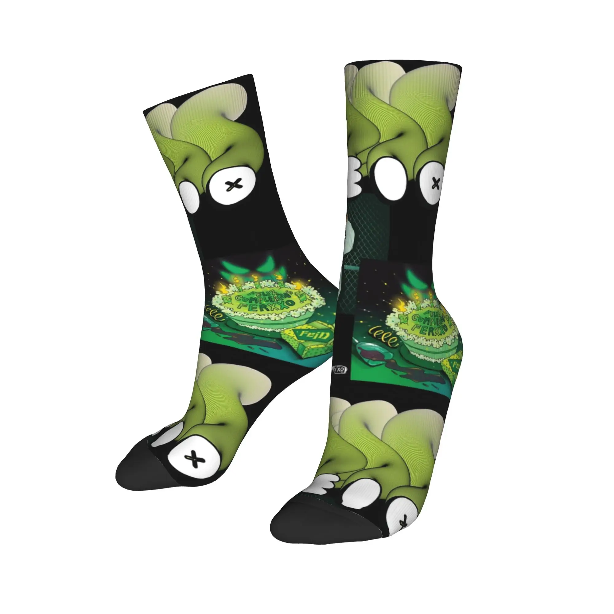 

Funny Feids Streetwear Soccer Socks Polyester Long Socks for Unisex Breathable