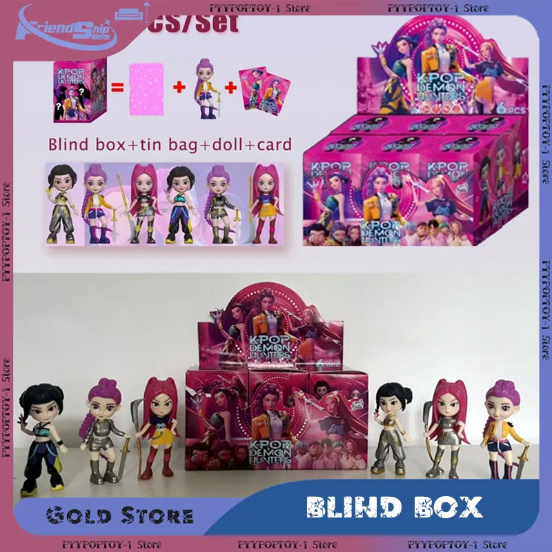 Anime Figur Blind Box Spaß Blind Tasche Kleine Statue Fans Peripherie Statue Desktop Dekoration Ornament Sammlung Modell Spielzeug Geschenke