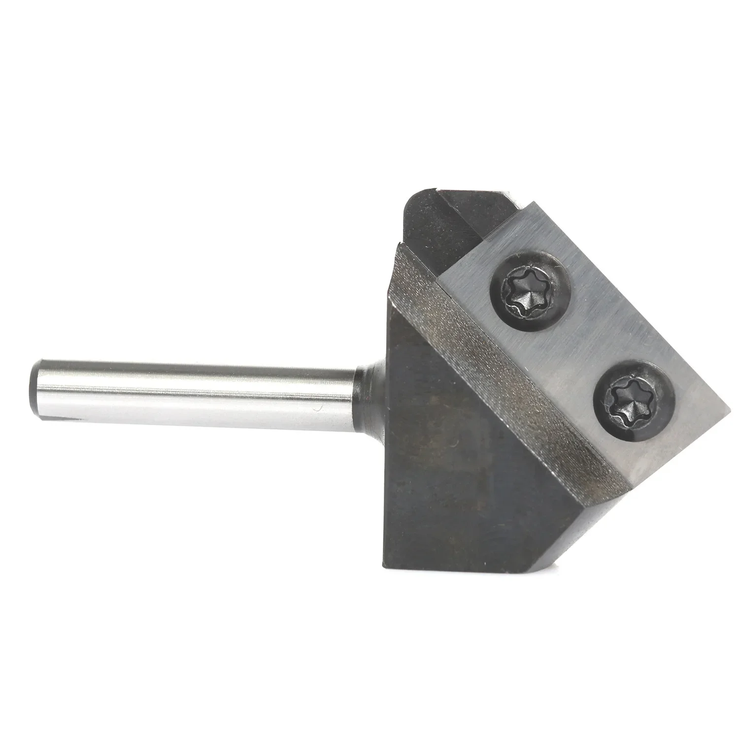 1/2 Inch 1/4 Inch 8mm Shank Dual Blades 90 Degree V-Groove Router Bit Carbide Insert Wood CNC Router Bit