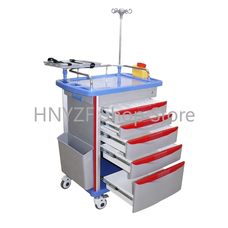 Abs Medical Equipment Hospital Medical Emergency Trolley