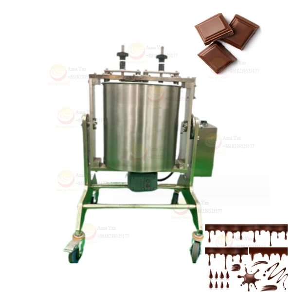 Petit Broyeur de Chocolat pour Boules de Chocolat, Machine de Broyage et de Raffinage